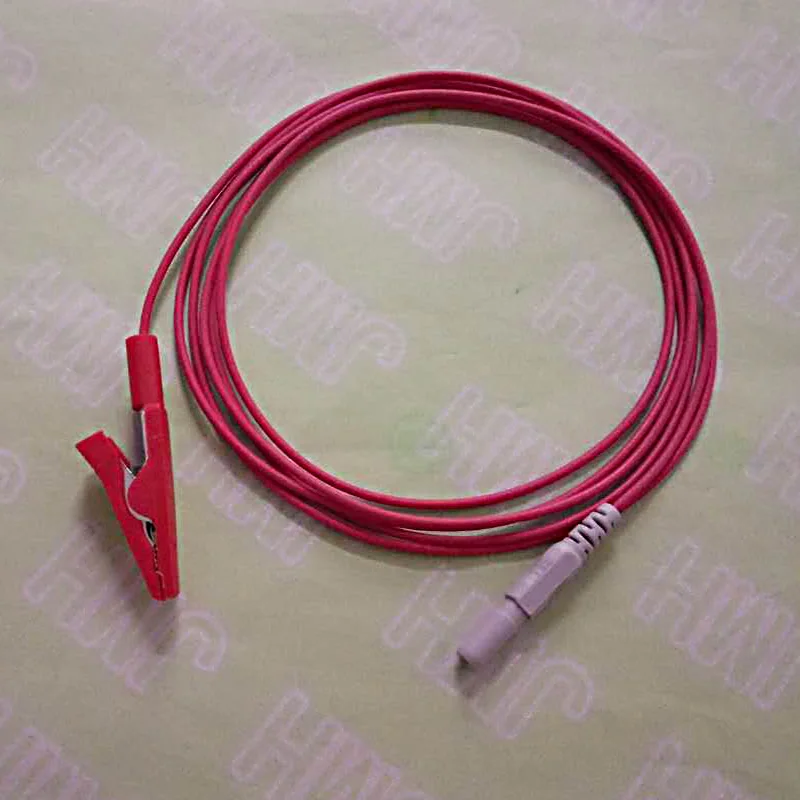 

ECG/EKG/EEG/EMG electrode adapter cable,Din 1.5mm pin plug to clip electrode