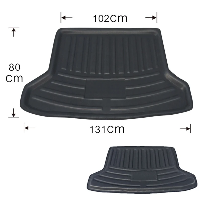 Rear Boot Cargo Liner Trunk Floor Mat Carpets Tray Mats Pad Mat Carpet For Honda HR-V HRV Vezel 2014 2015 2016 2017 2018 2019