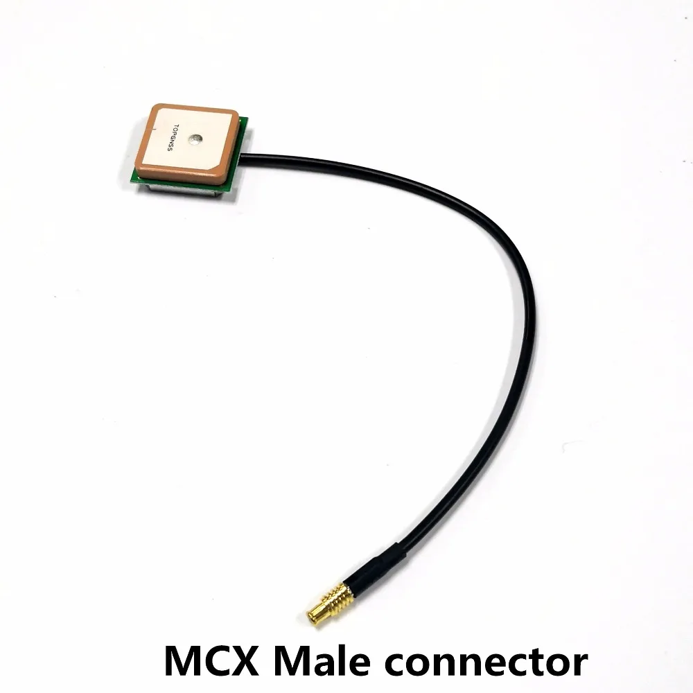 Iot m2m mcxオスコネクタ用gnsgpsアンテナ28db高ゲインセラミックパッチ内部gps glonassアンテナ1575.42mhz 28x28x7.2mm