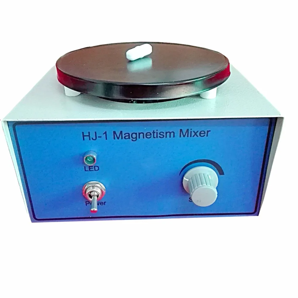 

HJ-1 Laboratory Magnetic Stirrer Plate 2400RPM,Magnetism Mixer,1000ml Volume ,with Magnetic Stir bars,220v/110v