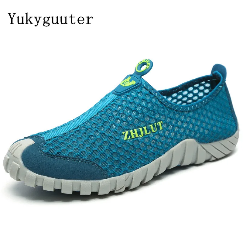 

Aqua outdoor hiking Shoes men women sports climbing summer style sneakers trekking slip on walking Breathable quick dry