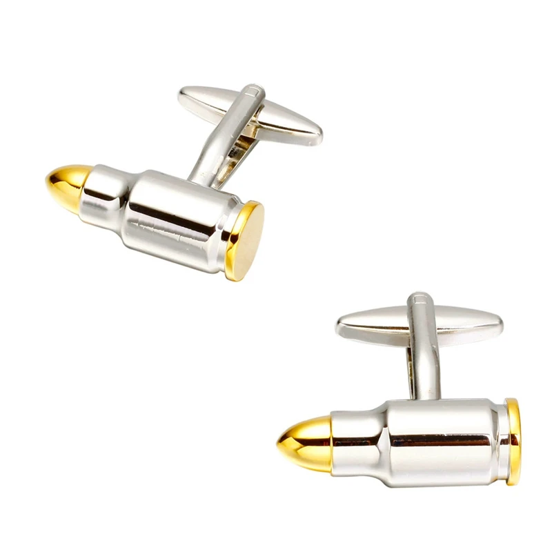 MeMolissa Novelty Cylinder Cufflinks 18 Designs Hourglass/Pen/Bullet Fashion Cufflinks for Men\'s High Quality Fine Jewelry