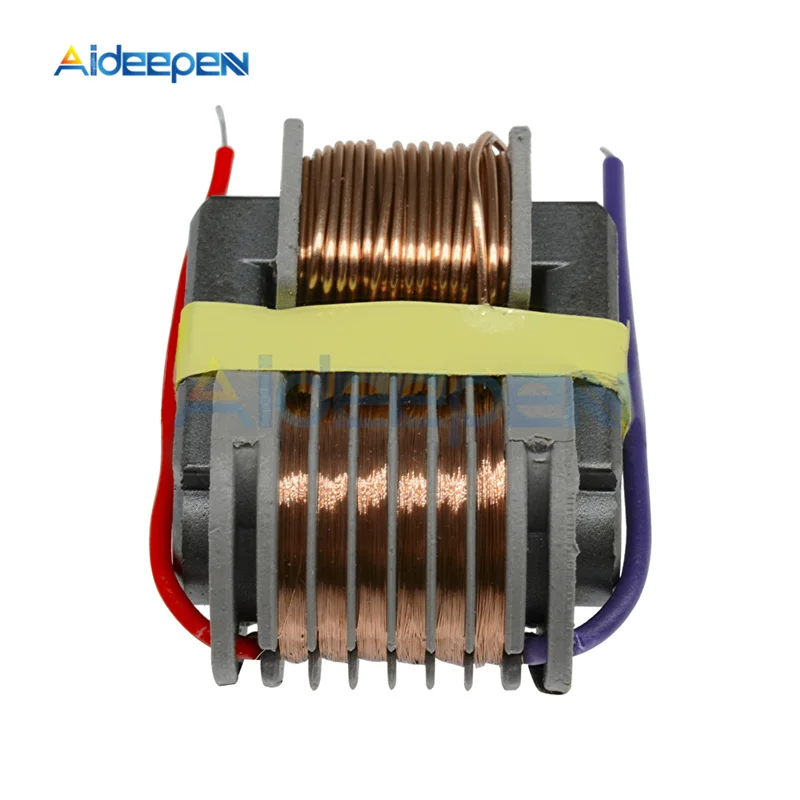 وحدة محول فولطية عالية التردد 12 فولت 15KV تيار مستمر ، مولد مقوس لفائف الفولتية ، مقوي مهايئ طاقة مهايئ