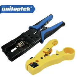 CCTV camera installation tool Compression Tool for F/BNC/RCA RG-58/59/62/6(3C/4C/5C) type and Cable Stripper tool kit