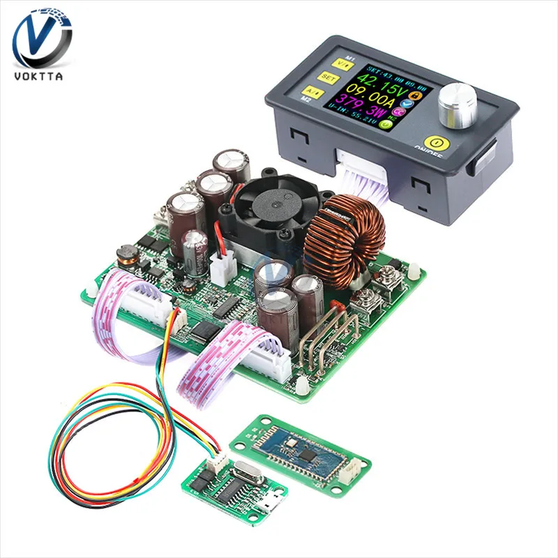 DPS5020 voltmetro LCD 50V 20A tester di tensione corrente Step-down modulo di alimentazione programmabile convertitore regolatore DSP5020