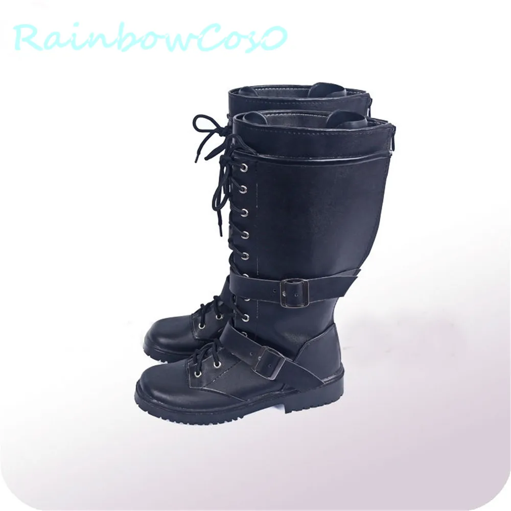 Arc-en-ciel cos0 – chaussures de Cosplay Kingdom Hearts III, accessoires de jeu, bottes Riku, Anime Halloween