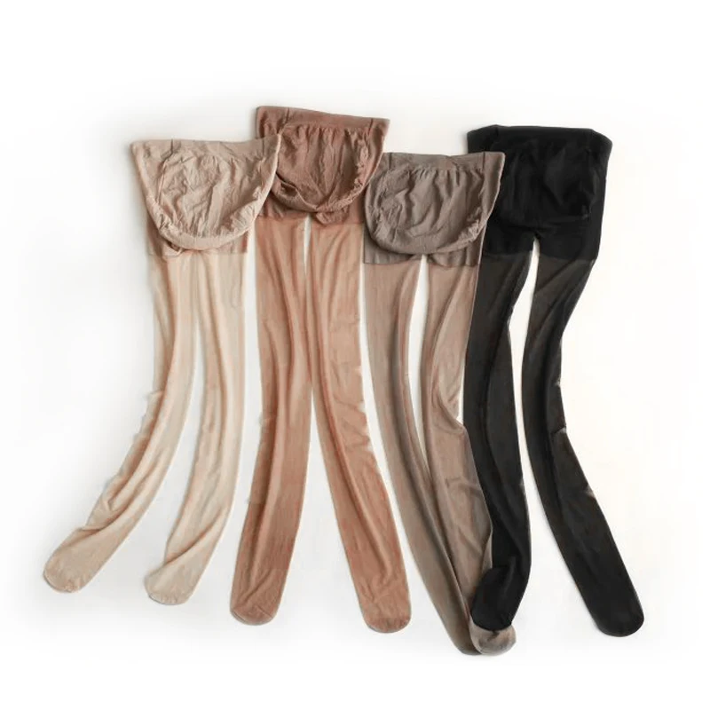 New 8D Summer Women\'s Socks Hot Single Product For Pregnant Women Pregnant Leg Pants High Elastic Pants Pantyhose Plus Size