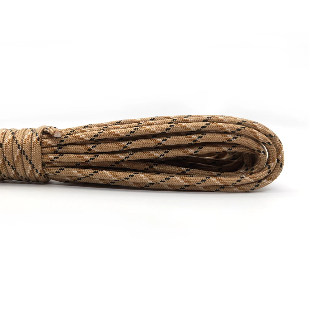 Multifunction Parachute 550 Popular Type III 7 Strand Cord Lanyard Mil Spec Core Camping Survival Tools