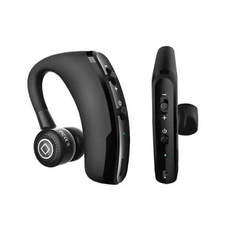 Auscultadores sem fios Bluetooth com microfone V9 Auscultadores Handsfree Headset Drive Redução de Ruído, Negócios