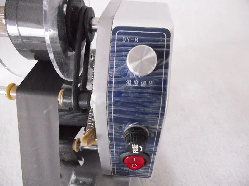 Imprimante manuelle de Date d'étiquette chaude de Machine de codage de ruban d'imprimante de timbre de feuille