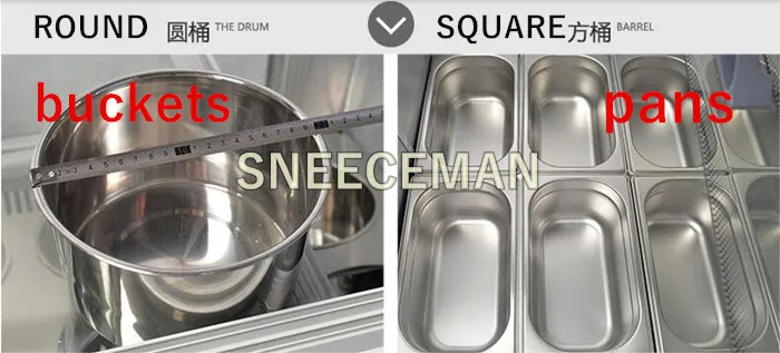 아이스크림 쇼케이스 냉동고, 아이스크림 디스플레이 캐비닛 냉동고