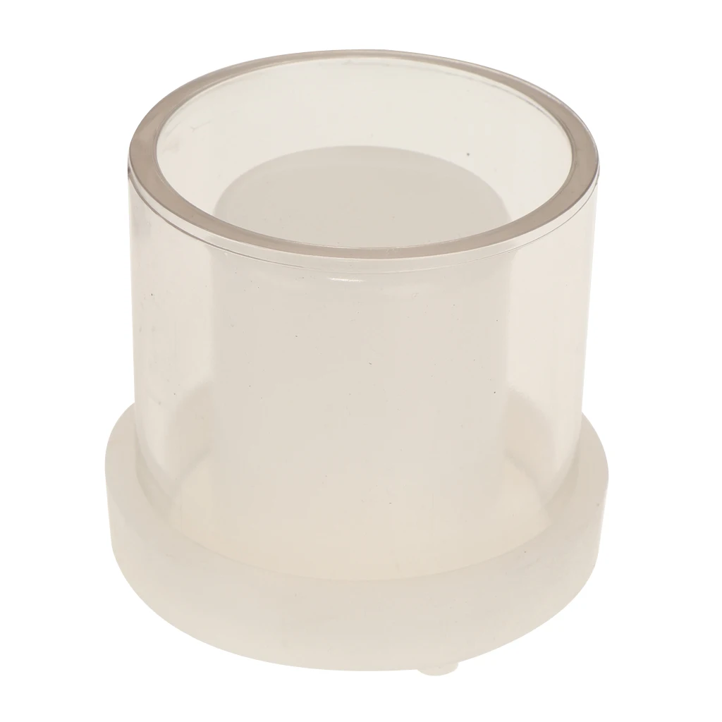 Profesjonalny wydrążony Cylinder do odlewania świec forma do DIY świeca LED uchwyt 50x50mm do robienia kreatywnych świec narzędzie do majsterkowania
