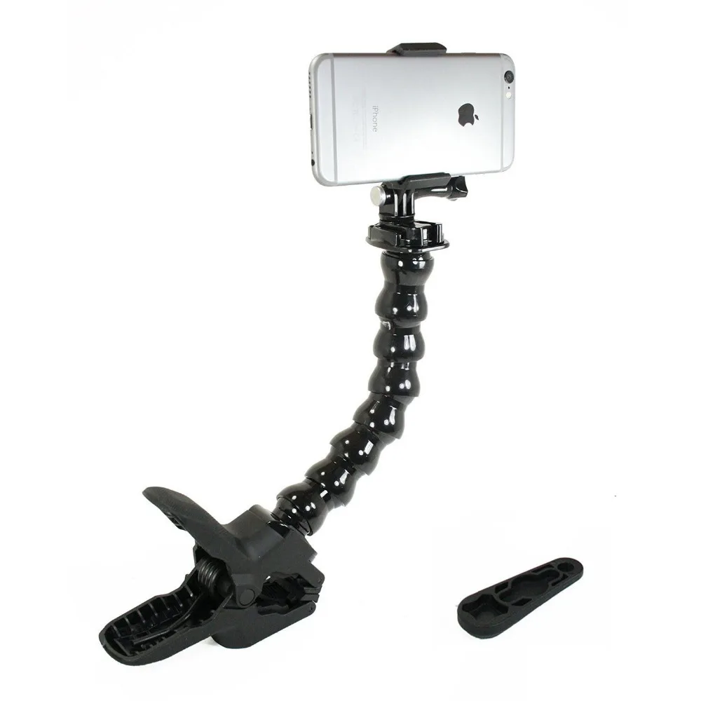 

Locking Phone Clamp, Adjustable to Fit Any Phone. Includes Wrench. (Jaw & Phone)