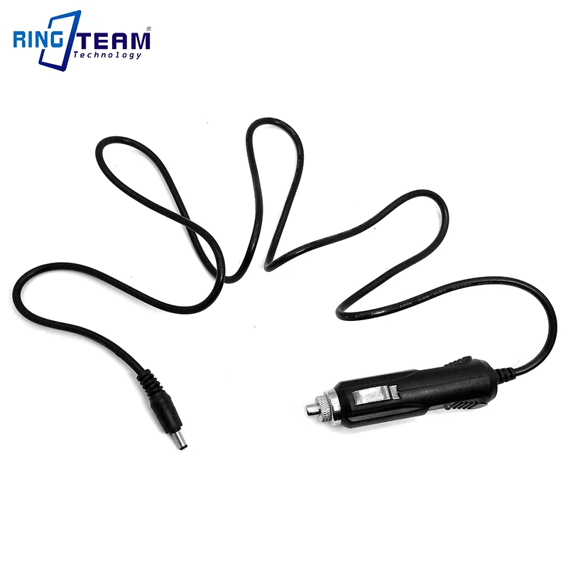 Cabo da fonte de alimentação do adaptador do carregador do carro da c.c. 3.5mm para o detector de radar da cobra/tacógrafo/carregador da câmera/dongle/gps.