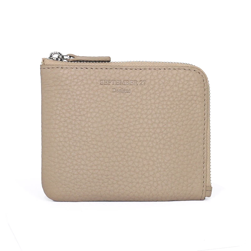 

Zipper Wallet Women Genuine Leather Casual Ladies Coin Purses 100% Cowskin Slim Short Wallets Female Credit Card Money Bag