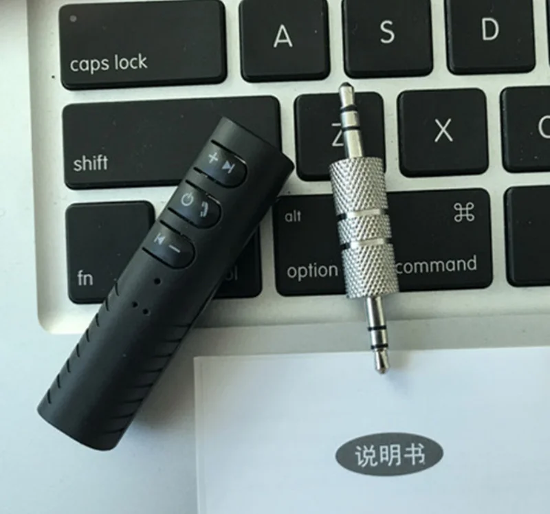 Universal 3.5มม.Bluetooth ชุดอุปกรณ์แฮนด์ฟรีเครื่องรับสัญญาณเสียงอะแดปเตอร์ AUX สำหรับลำโพงหูฟังรถสเตอริโอ