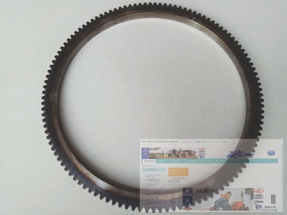 

the gear rings (117 teeth) for Jiangdong TY395IT/ JD495 engine for Jinma brand tractor, part number: