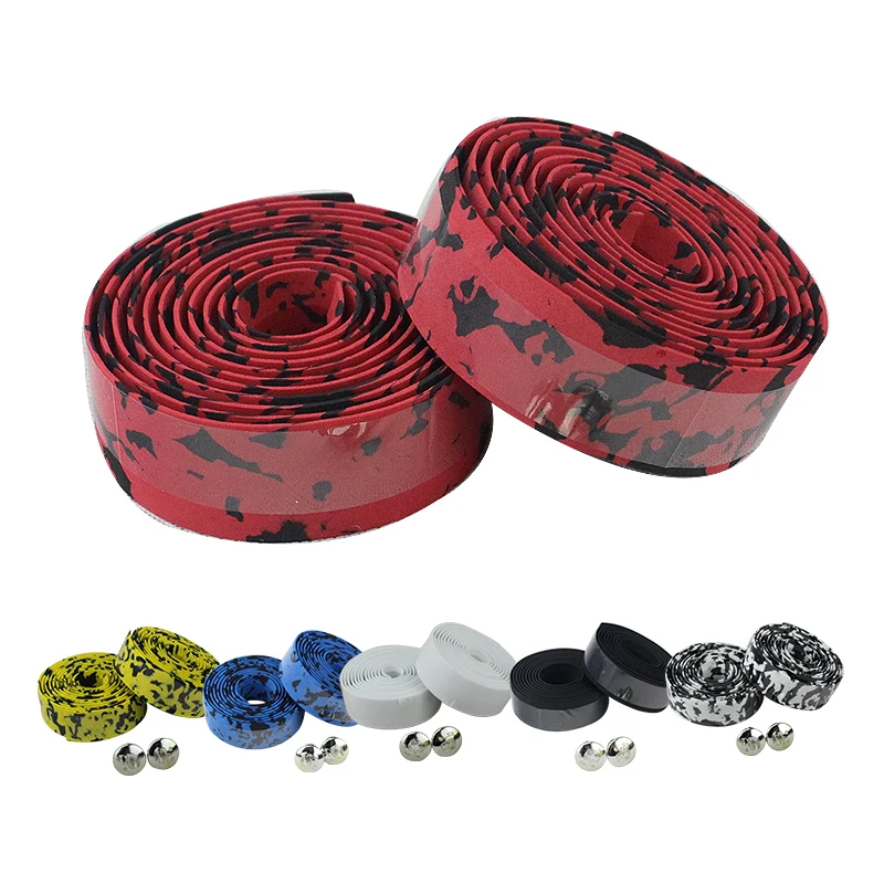 

Road Bike Bicycle Handlebar Tape, Cycling Handle Belt, Cork Wrap, Non Slip Sweat Absorbent, Bull Horn Handle Bandage