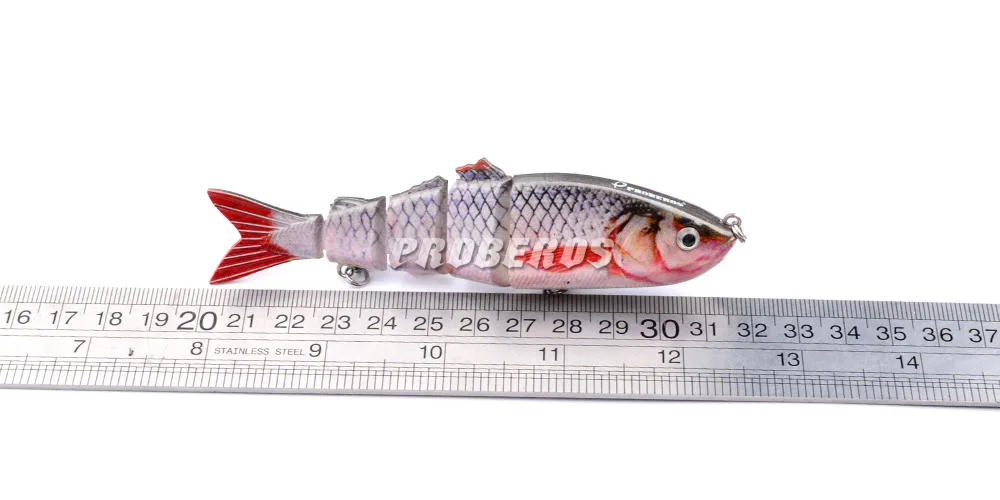 1pcs High Quality 4 Sections Fishing Lures Crank Bait Crankbaits Isca Artificial Tackle 12.3cm/17.8g Jigging Lure