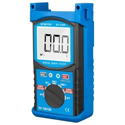 BT-4300 Digital Earth Ground Resistance Tester Earth Insulation Resistance Tester With Auto Back Light,Wide Measuring Range