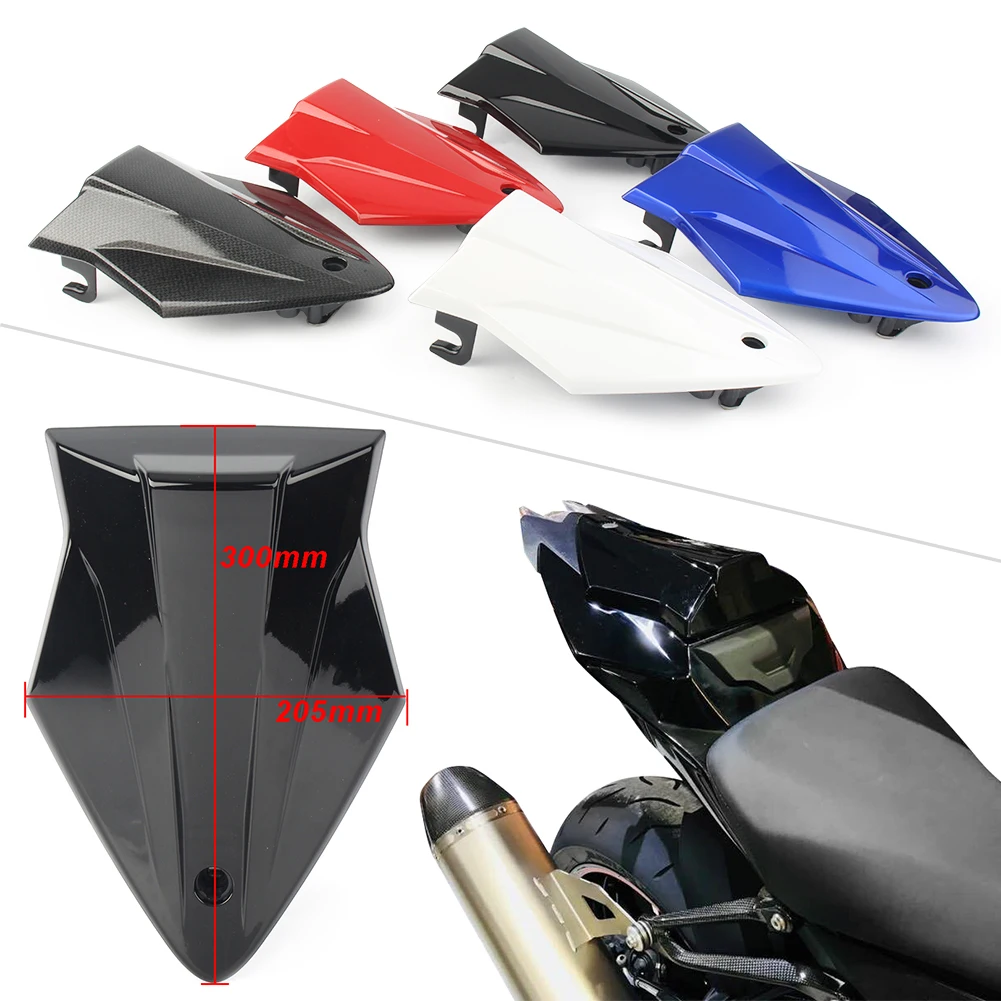 Motorcycle Seat Cover Rear Pillion Passenger Cowl Back Cover Fairing For BMW S1000RR 2015 2016 2017 2018 / 15 16 17 18