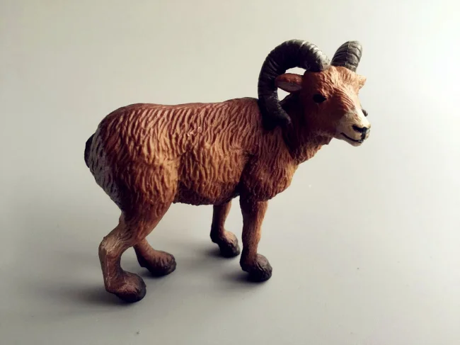 pvc figure  model  Big horn goat