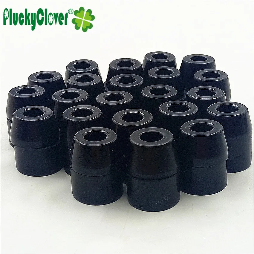 1set Skateboard Truck Kingpin PU Bushing Cone Bushing 85a Black Longboard Bridge Truck PU Cushioner Penny board PU High Rebound