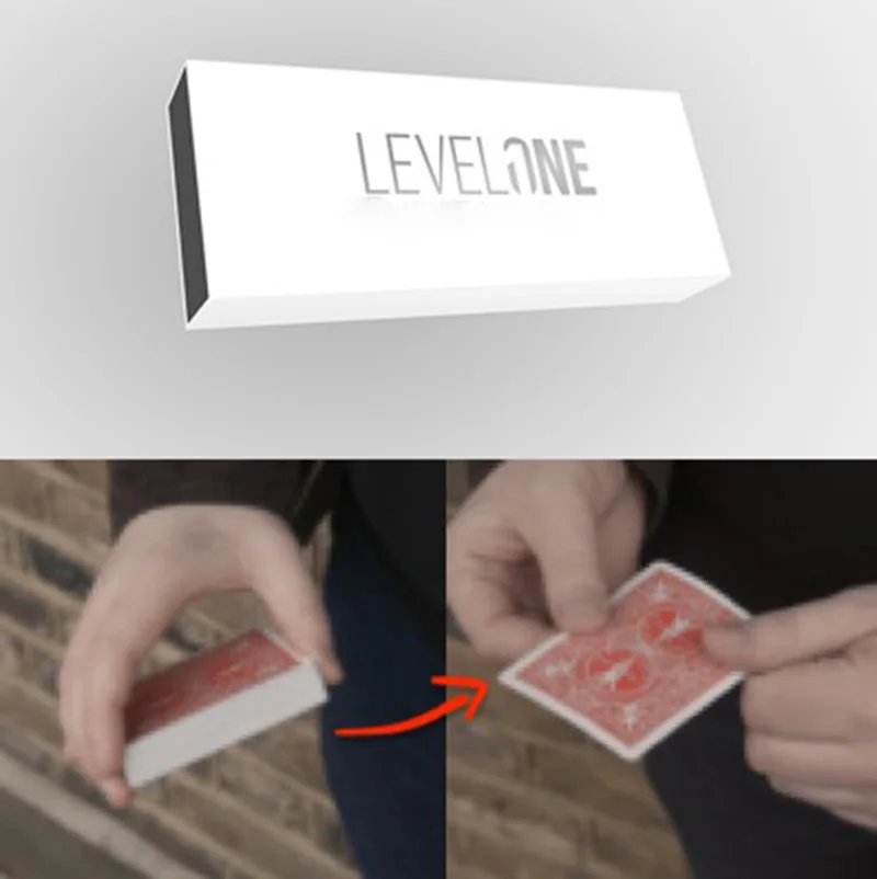 

Level One (Gimmicks and Online Instructions) Magic Tricks Vanishing Style Deck Magia Close Up Illusions Prop Mentalism 2019 New