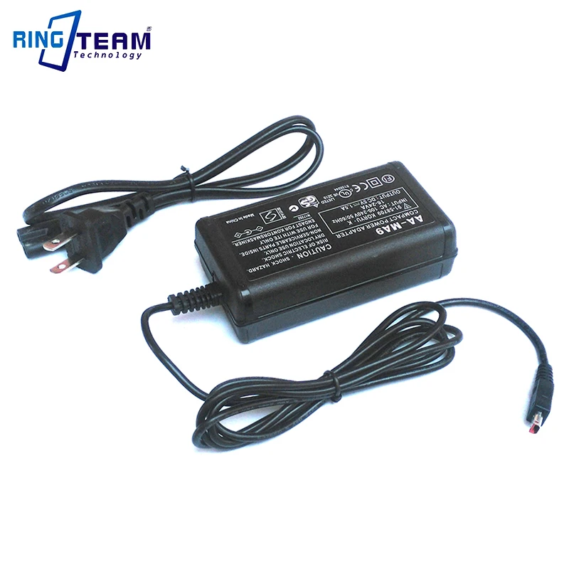 AC Power Adapter AA-MA9 AAMA9 AD44-00151A for Samsung Cameras Camcorders HMX H200 H203 H204 H205 H300 H303 H304 H305 M20 Q10 Q20