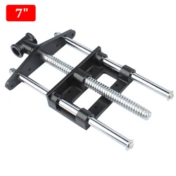 7-Inch Professional Cabinet Maker's Front Vise Carpentry Workbench Vice Heavy Duty Wood Working Clamping Tool