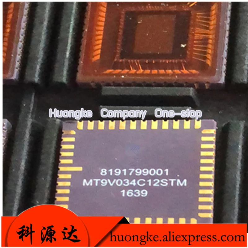 2pcs/lot MT9V034C12STM MT9V034C12STM-DP MT9V034C12 CLCC48 Drone Wide-VGA CMOS Digital Image Sensor