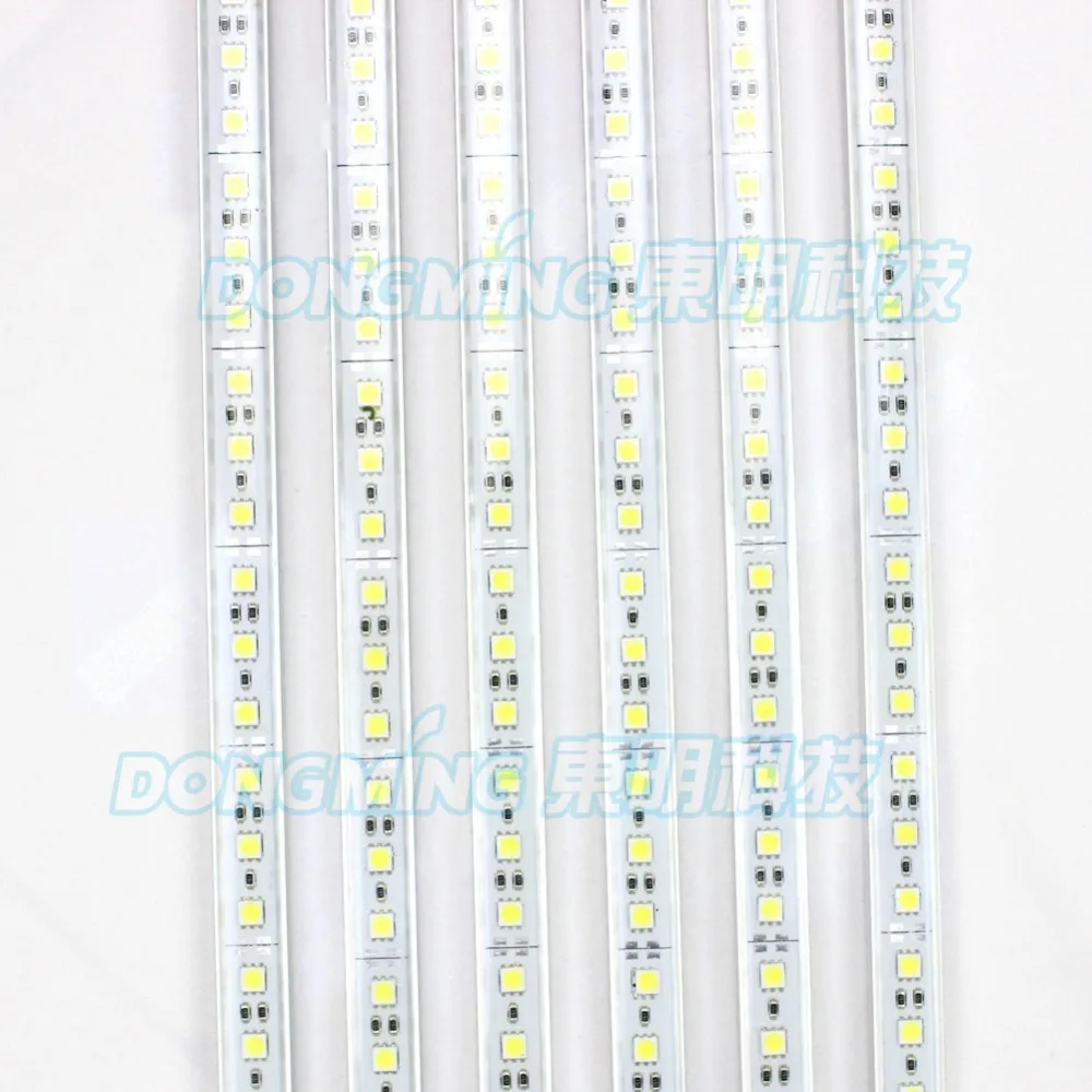 5M LED Bar Light white/warm white led cabinet lights 50cm *10pcs 5050 led lamp 36leds IP65 Waterproof led luces strip + U groove