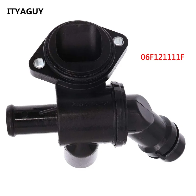 Engine Coolant Thermostat Housing Assembly 06F121111F For Audi A3 Base 2.0 L4 TT 06D121111G 11654024036