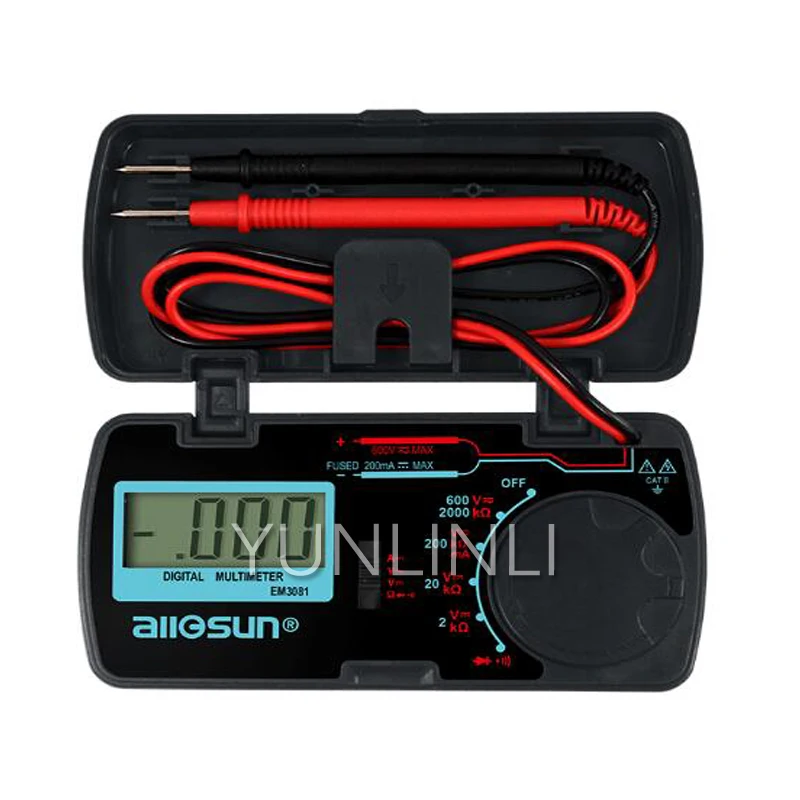 

Mini Box Multimeter Small Digital High Precision Pocket Card Type Maintenance Digital Display Electrician Universal Meter