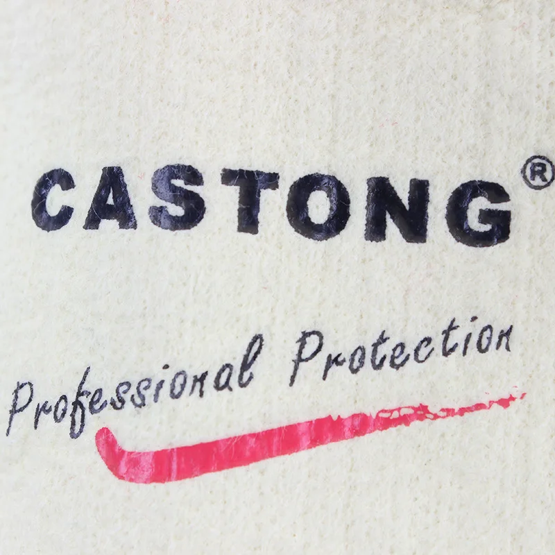 CASTONG 500 degree High temperature gloves Aramid Anti-scald safety gloves 2 fingers High temperature resistant gloves