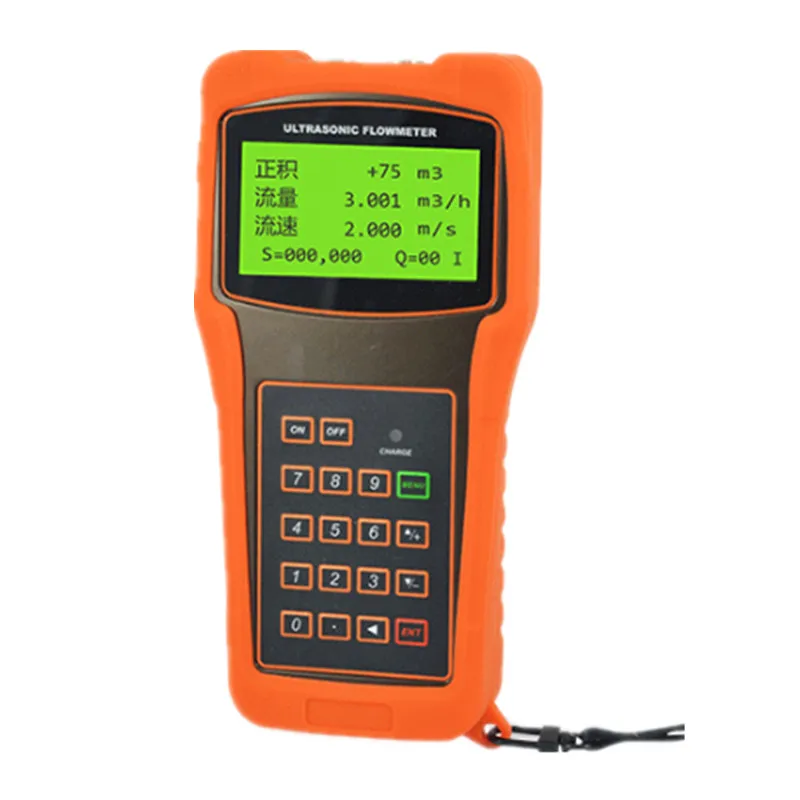 DN32 DN6000 15-6000mm Portable Digital Flow Measuring Meter Water Liquid Ultrasonic Flow Meter High Accuracy Professional