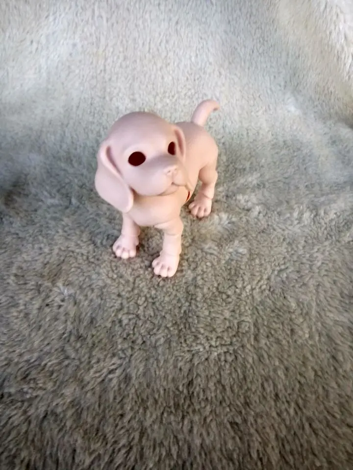 Luodoll FREE pet dog ، لعبة جرو 1/8 bjd / sd ، هدية عيد ميلاد