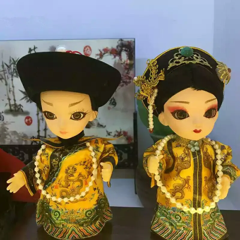 Fashion National Chinese Wind Doll Peking Opera Doll Mascot Limited Collection of Beijing Dolls Handmade Handicraft Gift A043