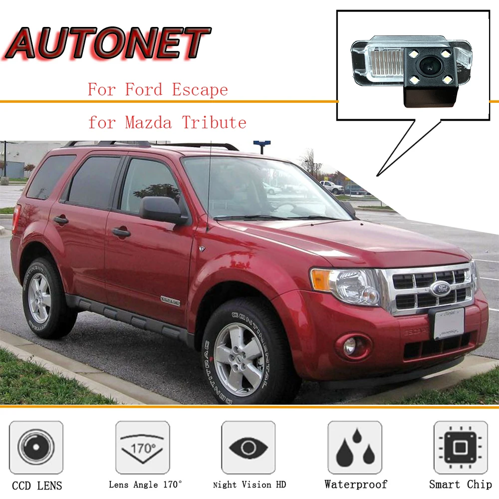 

AUTONET rear view Camera For Ford Escape 2008~2012 Mazda Tribute/Night Vision/Reverse Camera/Backup Camera license plate camera