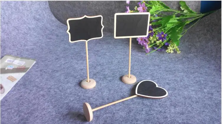 

wholesale 2016 wood craft Wedding Party Table Numbers, Wedding blackboard ,Chalkboard Blackboard with Stand wood message board