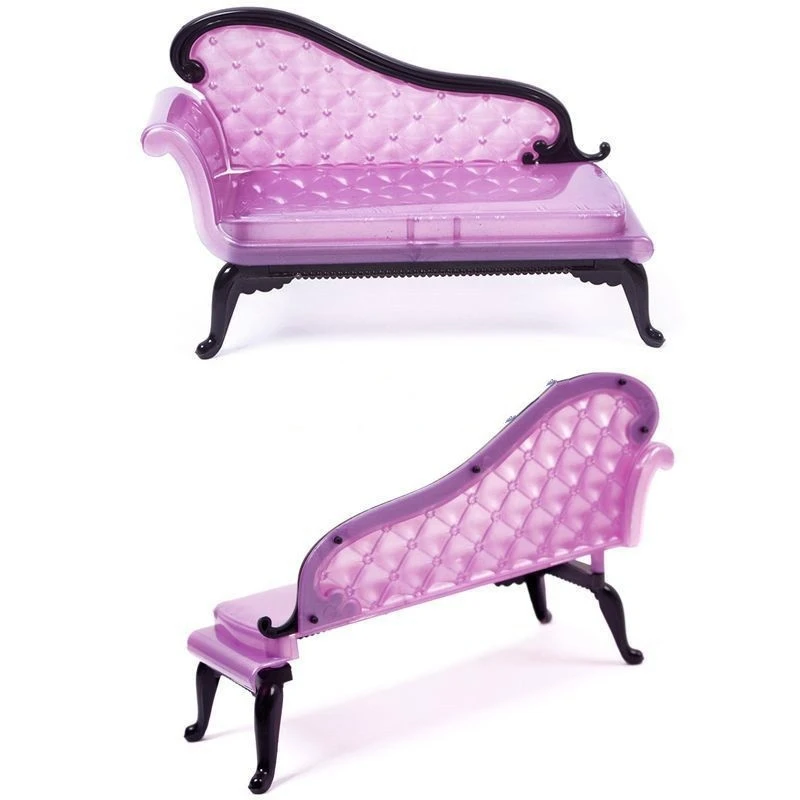 Cute Cartoon Princess Dreamhouse Chair Sofa Furniture Baby Toys For Barbie Mini Dolls Dollhouse Furniture girls Gift Hot Selling