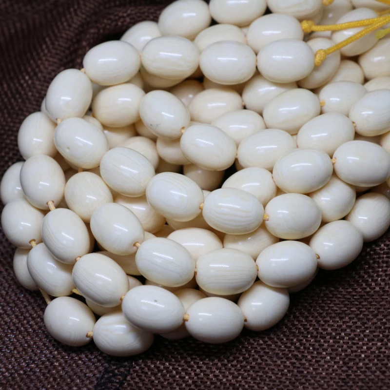 White resin beeswax barrel rice shape 6*9mm 8*11mm 10*13mm 12*16mm 13*18mm loose beads new fashion jewelry making 15inch B49