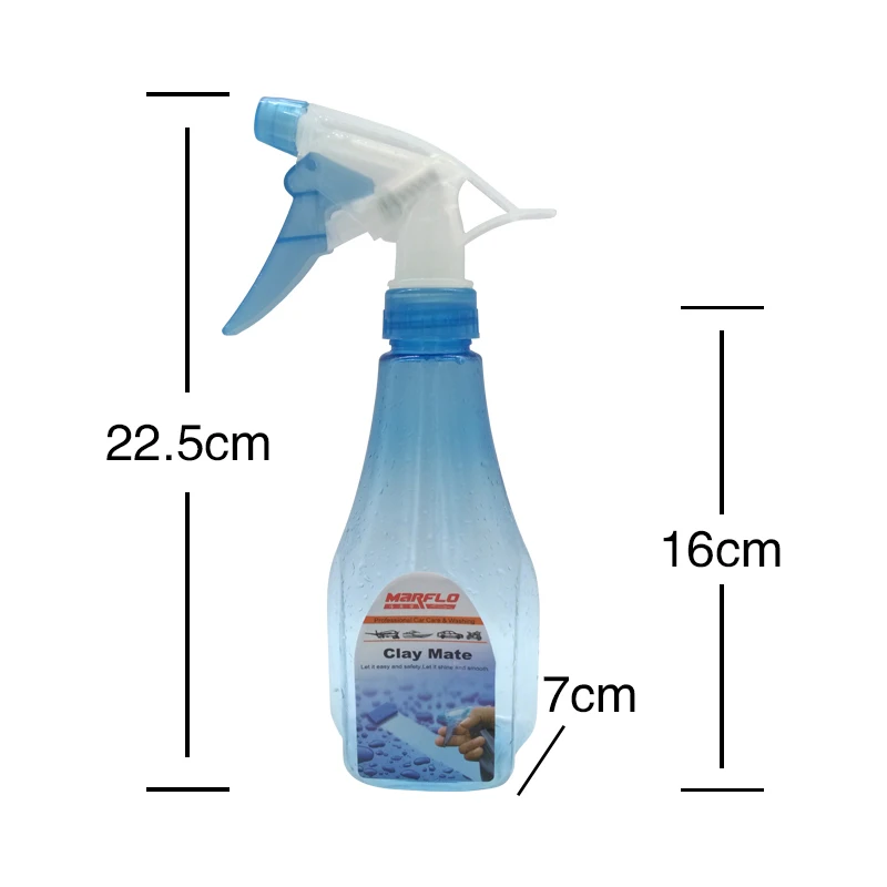 Marflo Car Wash Clay Lubricants Blue Green Bottle Clay Mate For Magic Clay Pad Towel Mitt Block Brilliatech BT-2017