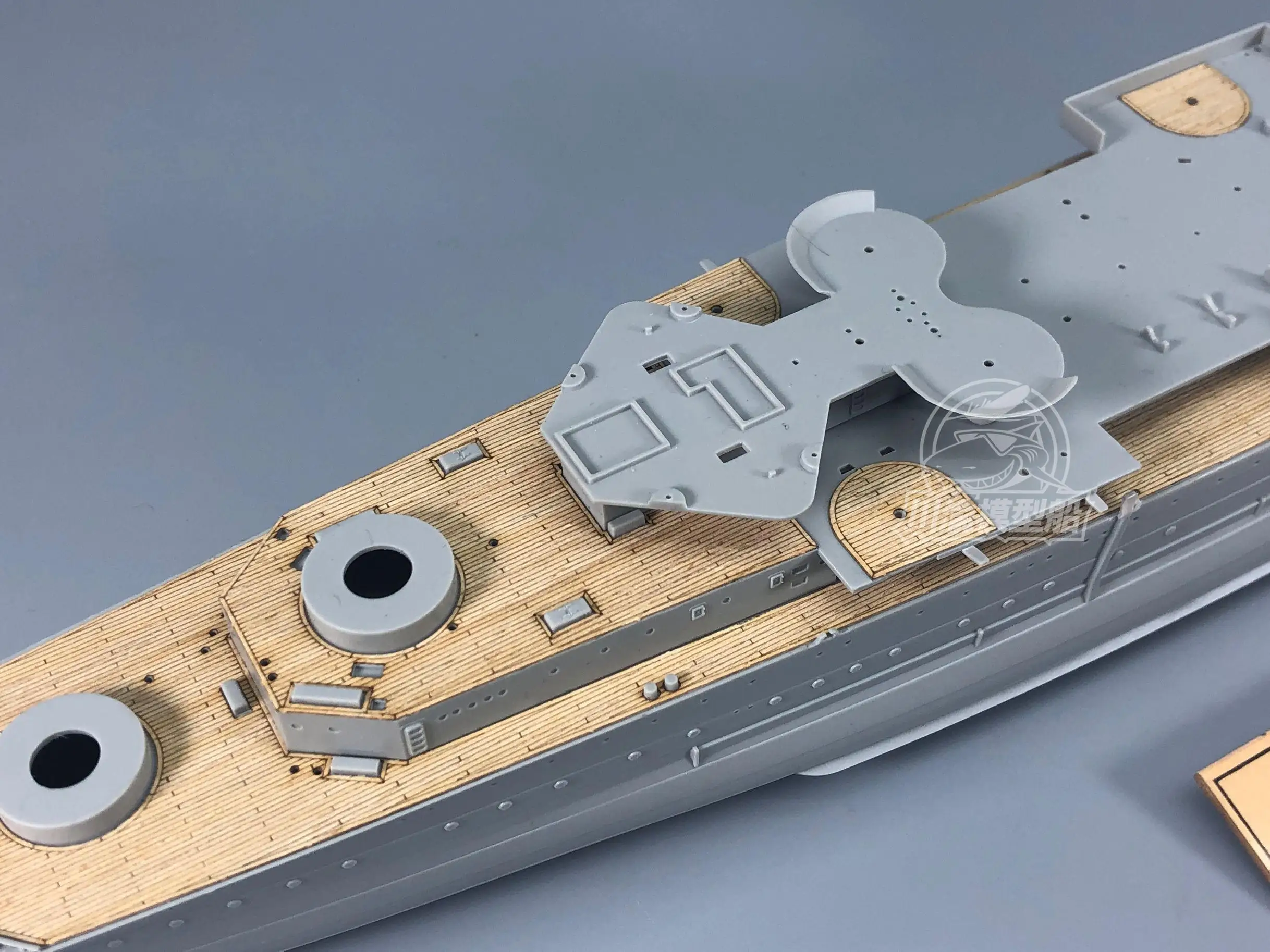 Strato di mascheratura del ponte in legno in scala 1/350 per trombettista 05353 HMS kit modello di nave della cornovaglia TMW00032