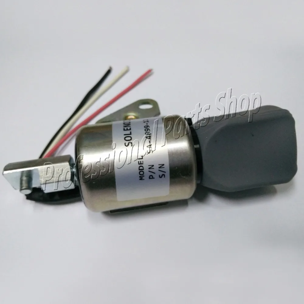 SA-4899-12, 12V New Fuel Shutdown Solenoid Fit For Kubota Z482 D722 D902 Engine