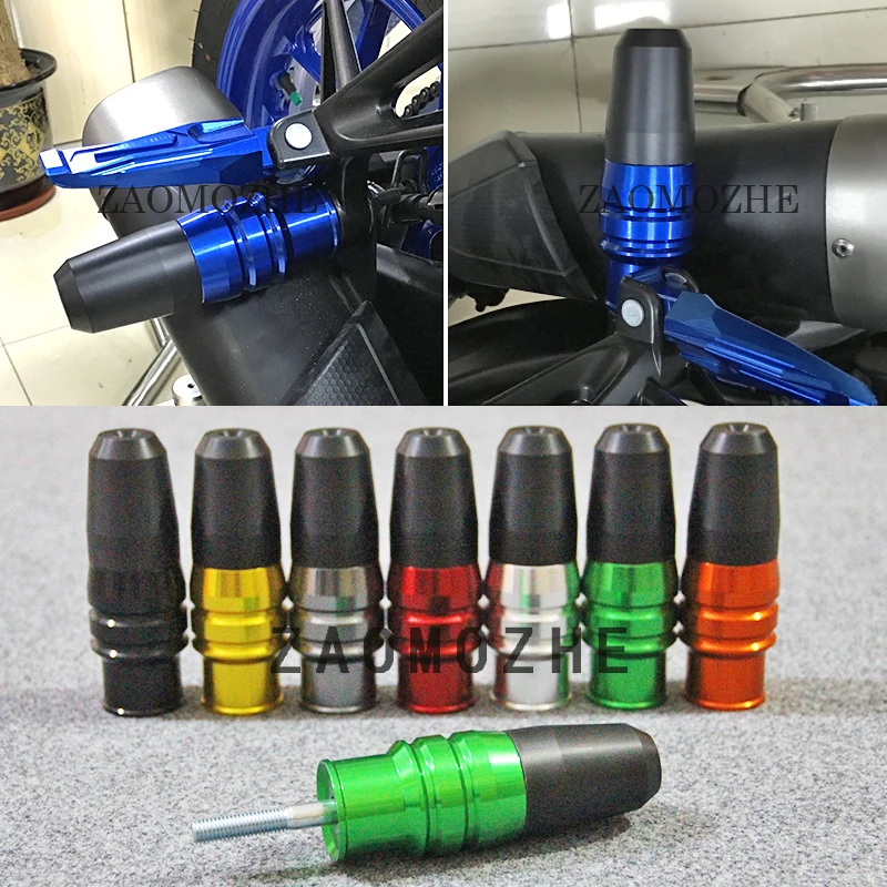 For YAMAHA YZF-R15 R25 R3 Motorcycle CNC Frame Crash Pads Exhaust Sliders Crash Protector 8MM Screw rod