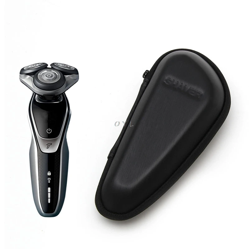 Bolsa de viagem em eva resistente para barbeador elétrico philips, bolsa de proteção em eva à prova d'água