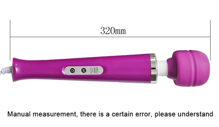 New 10 Speeds Magic Wand Massager,Big vibraton Massage Stick AV Vibrators Sexy Clit Vibrator Sex Toys for Women 32 * 6CM