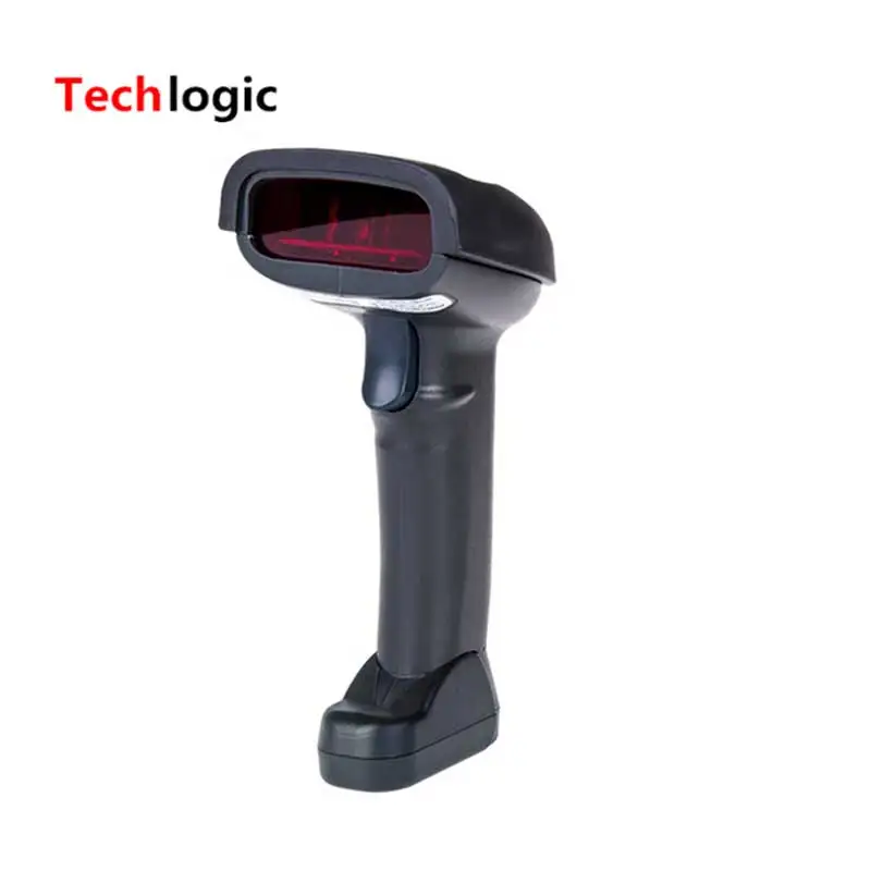 433 Barcode Scanner Wireless with Base Barcode Scanner Laser for Super Market Store Logistic Bar Gun High Speed Barcode Reader