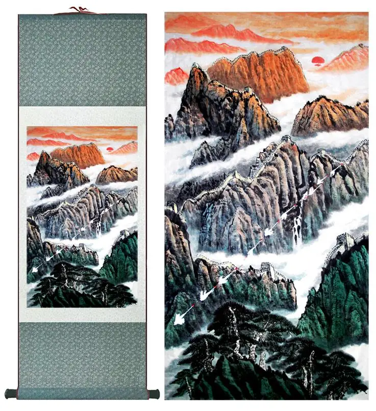 

landscape painting Chinese art Painting Home Office Decoration Chinese painting 2015012101Printed painting